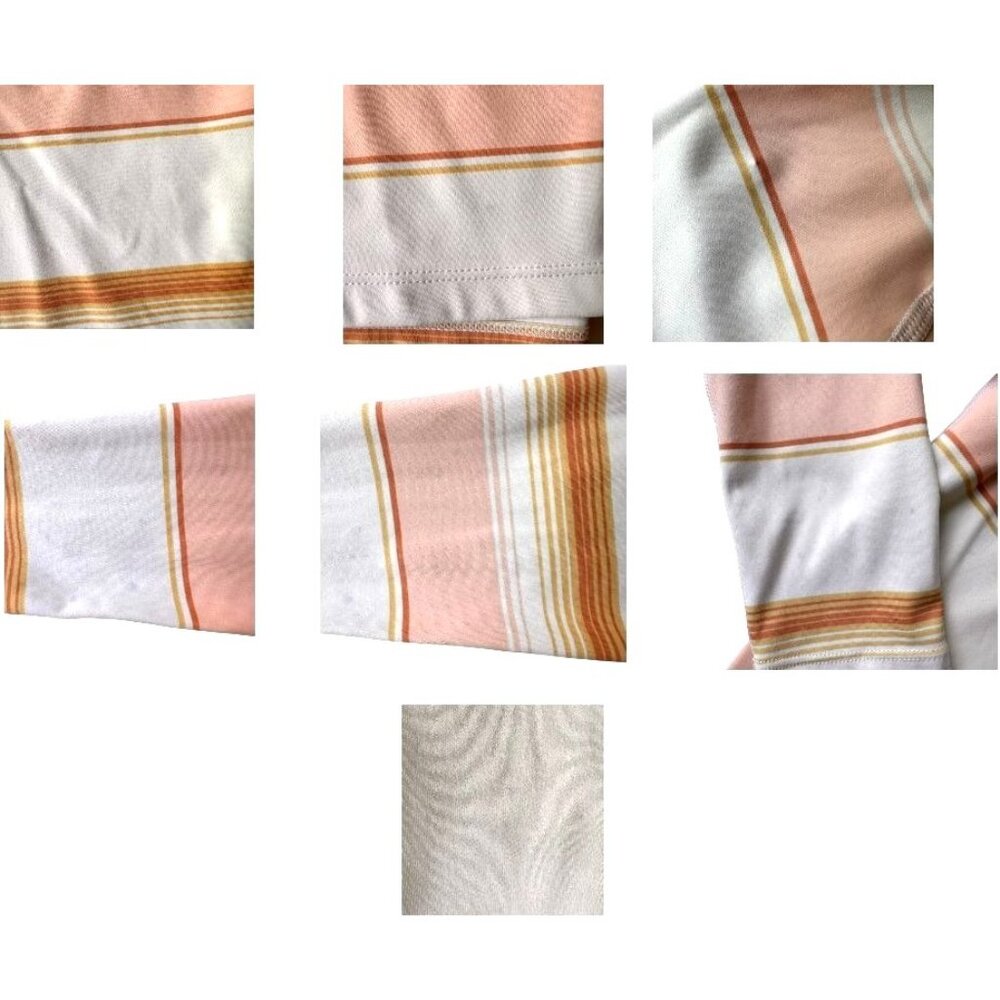 Salty Crew Long Sleeve Top Girls Large Striped Cream Refuge To Sea Beach READ - Picture 12 of 12